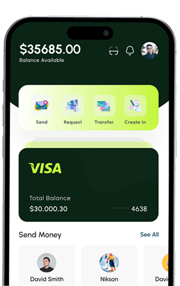 Mobile app development illustration