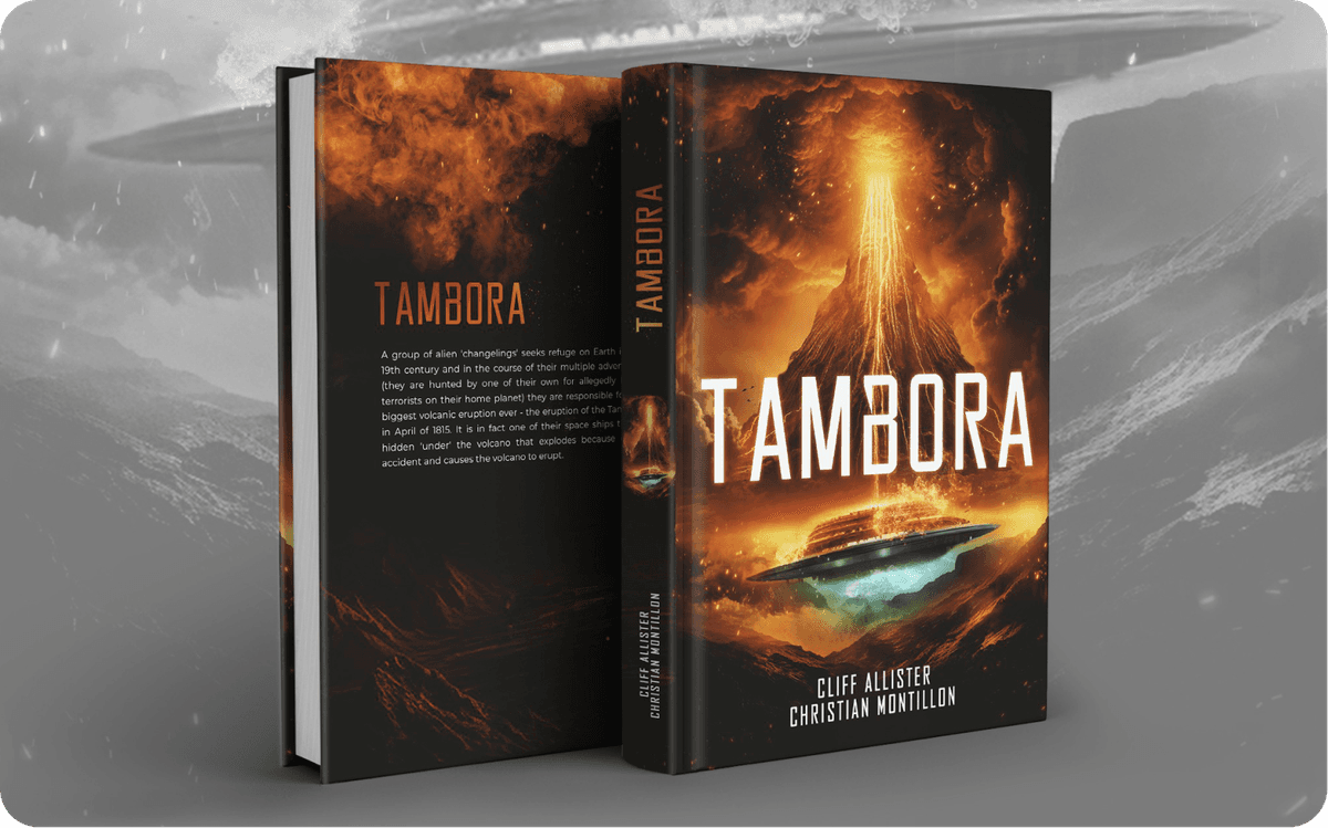 Impactful cover designs created to draw readers in at first glance.