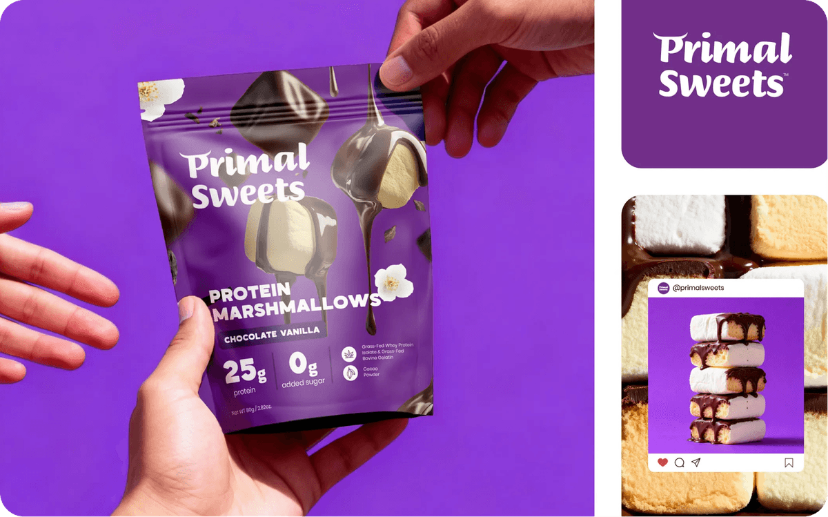 Strategic packaging that stands out on shelves and supports stronger sales.