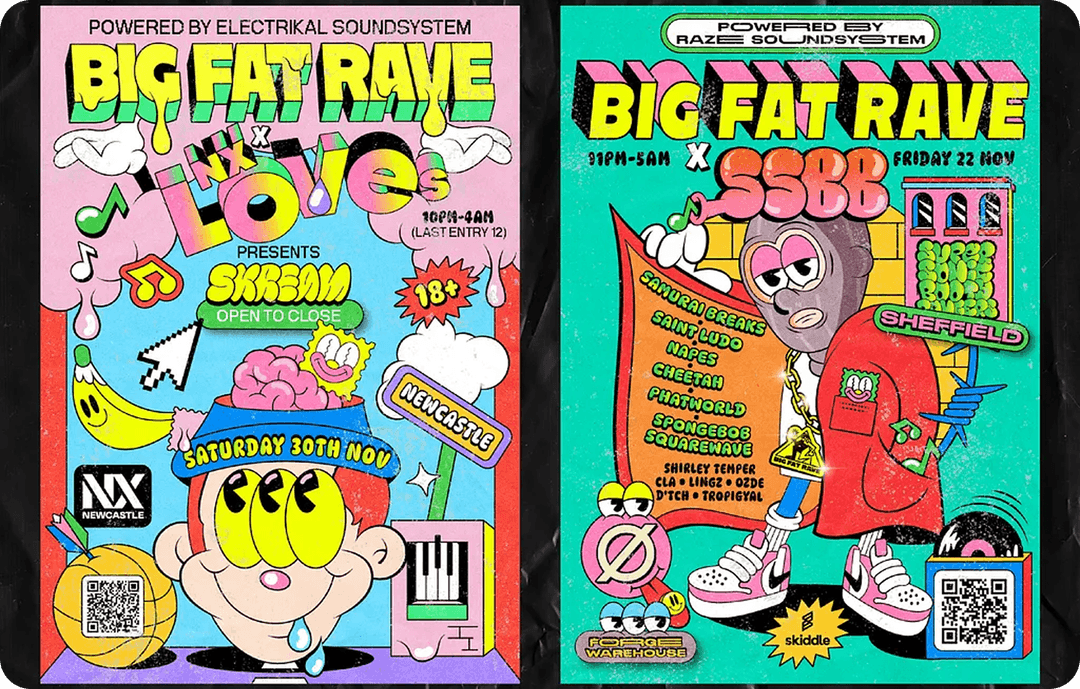Big Fat Rave Poster 1