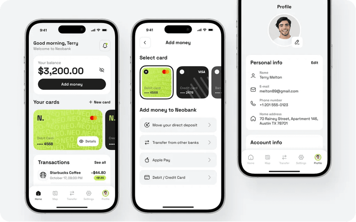 Streamlined Payment and Transfer Journeys Built for Ease