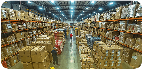Multi-warehouse inventory and fulfillment operations