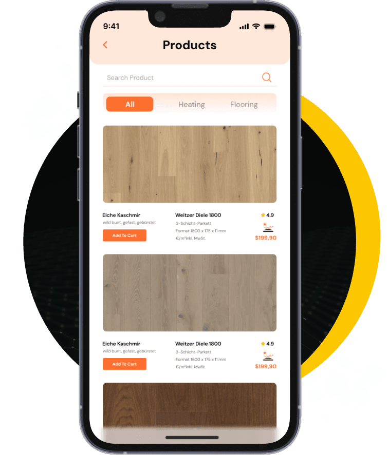 Mobile App Mockup